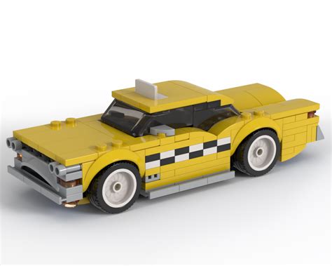 LEGO MOC SC Sled #1, Taxi by legoautohaus | Rebrickable - Build with LEGO