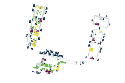 Leonardo da Vinci Airport Map (FCO) - Printable Terminal Maps, Shops ...