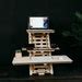 Standing Laptop Desk Adjustable Standing Laptop Stand for - Etsy