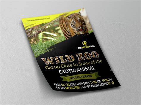 Zoo Brochure Template