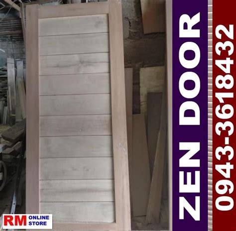 Kiln Dried Tanguile Zen Door | Wooden Door | RM Online Store, Furniture & Home Living, Security ...