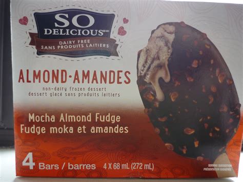 So Delicious Almond - Mocha Almond Fudge bars reviews in Frozen ...