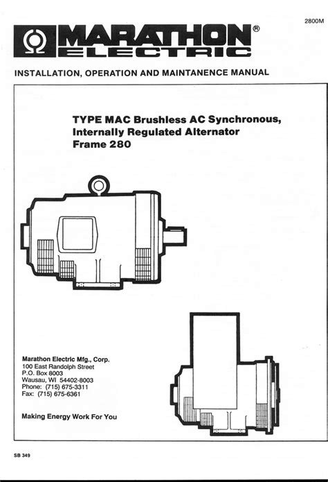 Marathon Electric Generator Wiring Diagram - Wiring Diagram