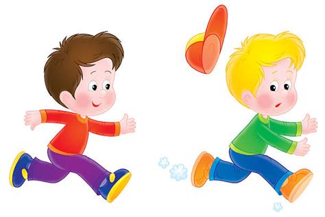 Kids Playing Tag Illustrations, Royalty-Free Vector Graphics & Clip Art ...