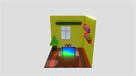 Gaming room - 3D model by g_a_mer [f3c1ab0] - Sketchfab