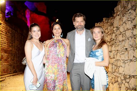 Nikolaj Coster-Waldau Brings Wife & Daughters To Taormina Film Festival ...