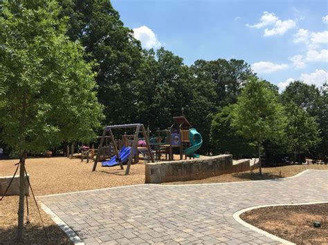 Play area for smaller kids - Chastain Park Playground | Park playground, Park, Playground