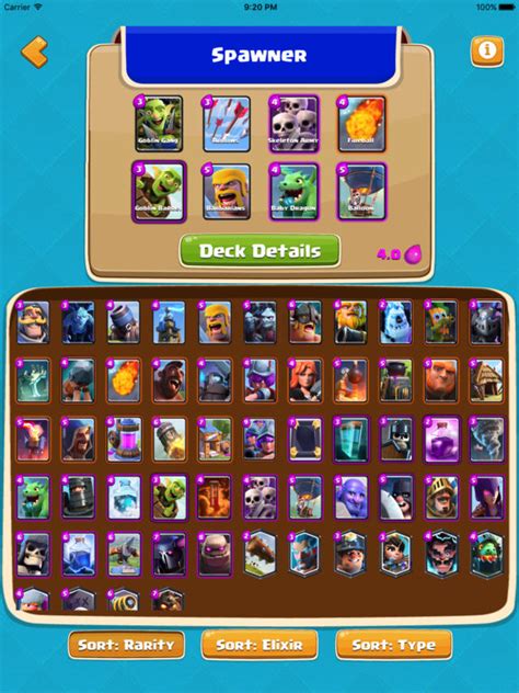 Deck Builder For Clash Royale - Building Guide | App Price Drops