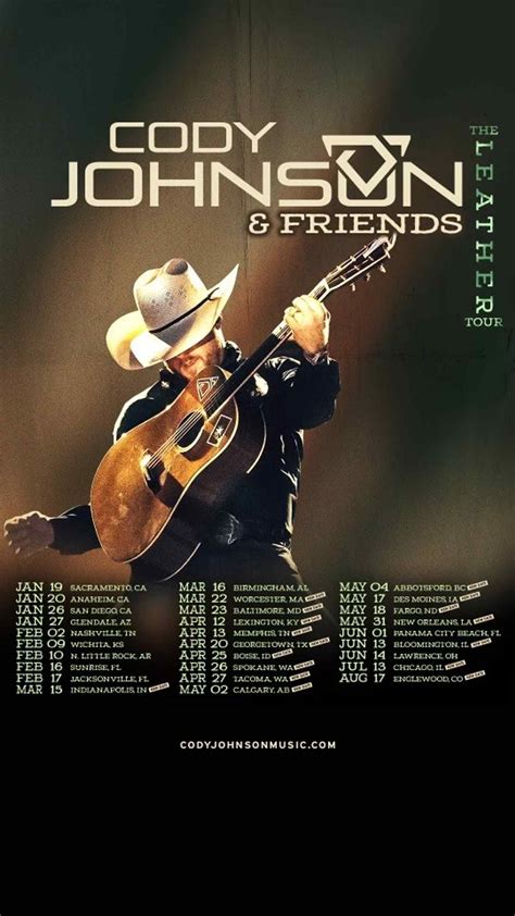 Cody Johnson Announces Additional Dates for “The Leather Tour” 2024