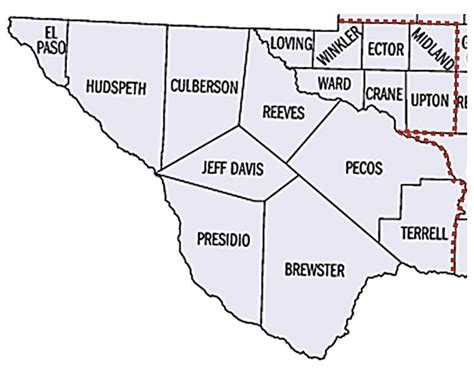 West-Texas-Counties-Map - AgriLife Today