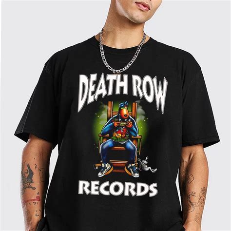 Snoop Dogg Death Row Records Logo Mens T-Shirt