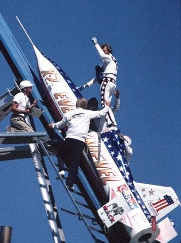 Daredevils Vie to Perfect Evel Knievel’s Famous Snake River Canyon Jump