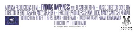 Finding Happiness Movie DVD & Billing Block - Finding Happiness Movie