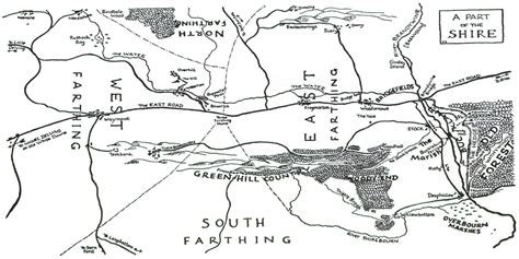 LOTR: What are the Regions of the Shire?