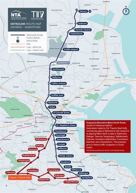 Luas Map Dublin Ireland | secretmuseum