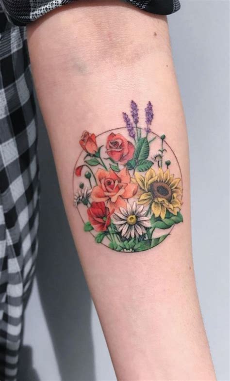 160+ Best Carnation Flower Tattoo Designs With Meanings (2019) | Tattoo ...