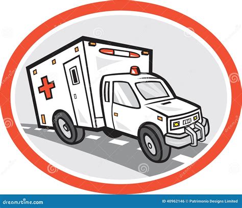 Ambulance Emergency Vehicle Cartoon Stock Vector - Image: 40962146