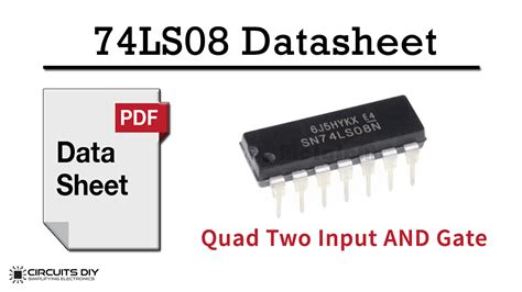 74LS08 Quadruple Two Input AND Gate - Datasheet