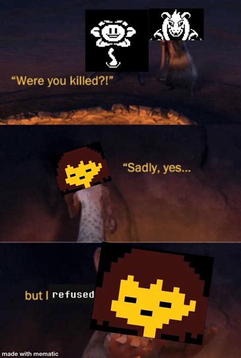 I know that [redacted] and [redacted] are the same person but oh well : r/Undertale