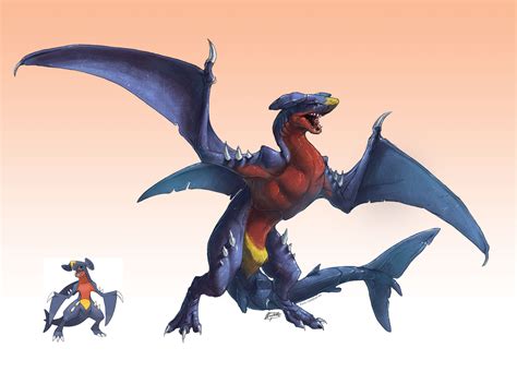 Real Life Pokemon Drawings Realistic Pokemon Garchomp By | HD Walls | Find Wallpapers