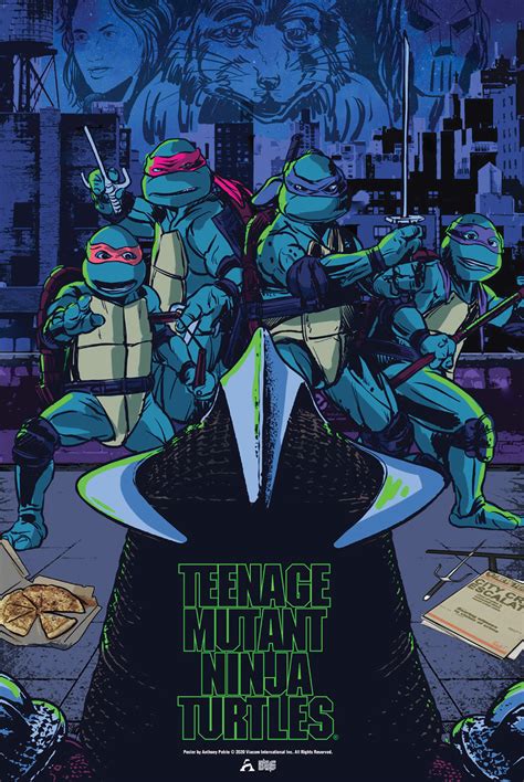 TMNT 1990 Poster on Behance