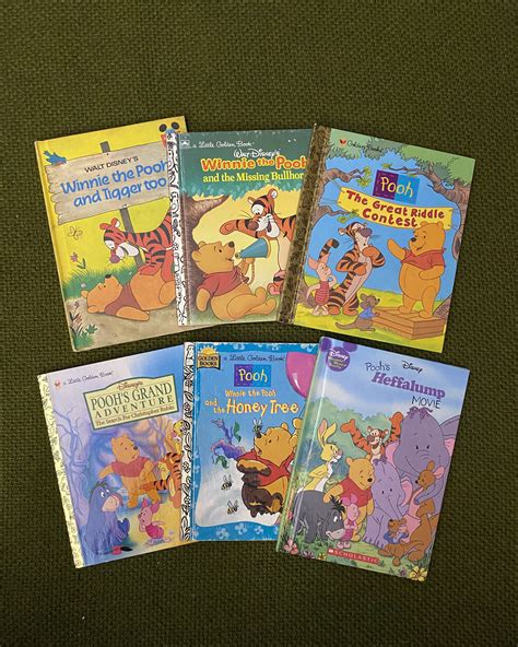 6 Winnie the Pooh Books Disney Hardcovers | Etsy