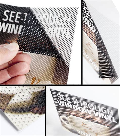 See-Through Window Vinyl - Window Perf w/ Laminate — Sublimation Pros