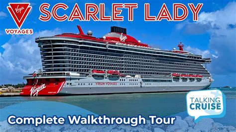 Virgin Voyages Scarlet Lady | Complete Walkthrough Tour (2022) - Top Cruise Trips