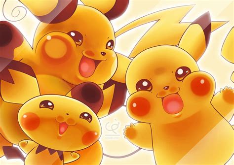 Pokemon Diy, Pokemon Memes, Pokemon Fan Art, Pokemon Stuff, Pichu Pikachu Raichu, Cute Pikachu ...