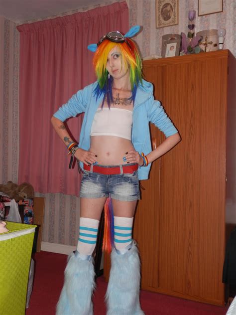 Rainbow Dash Cosplay Test by RockNRollSaz on DeviantArt