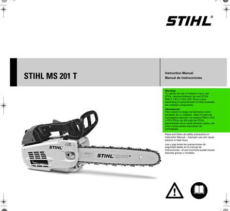 Stihl Ms 201T Chain Saw Instruction Manual 201 T Arborist | USA