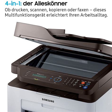 Bedienungsanleitung Samsung XPress SL-M2070FW S/W Laser-Multifunktionsdrucker Kopierer ...