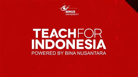 Kaleidoscope Teach For Indonesia (TFI) 2020 - BINUS University - YouTube