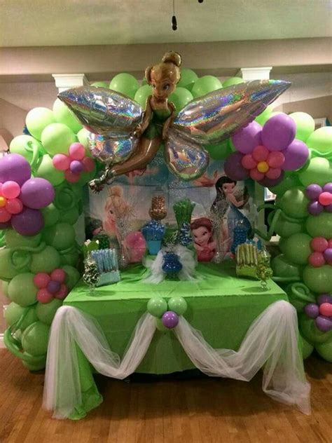 Campanita Girl Bday Party, 4th Birthday Parties, Birthday Theme ...