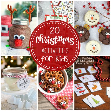 25 Fun Christmas Activities for Kids-Crazy Little Projects