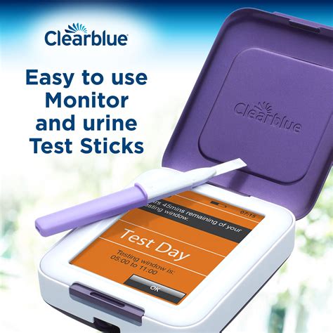 Clearblue Fertility Monitor Test Sticks, 30 Fertility Tests: Buy Online ...