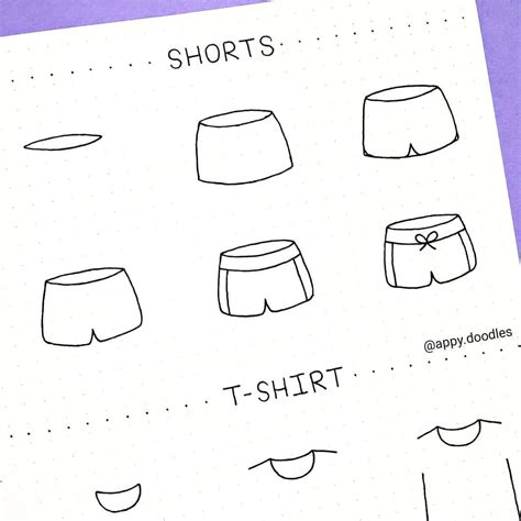 How To Draw Shorts Easy Drawing Tutorial For Kids | vlr.eng.br