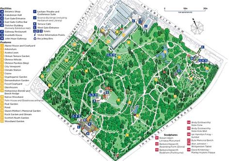 Royal Botanic Garden, Inverleith - 1870 Map