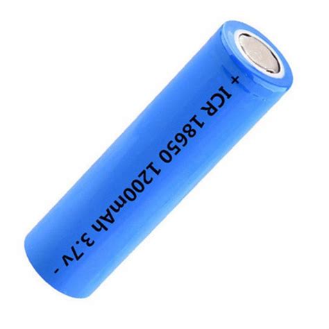 Buy 10PCS ICR18650 Battery 3.7V 1200mAh Rechargeable Battery Lithium Batteries for Flashlight at ...