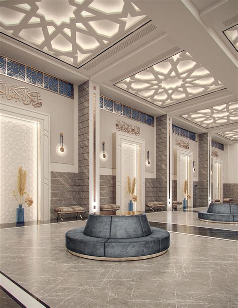 Gallery of Memphis Masjid Interior Design | Comelite Architecture Structure and Interior Design ...