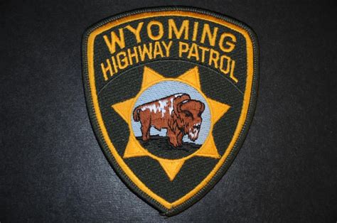 Wyoming Highway Patrol Patch (Current Issue) - States Display | Police ...