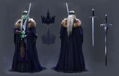 The Fallen King- concept character by Oana-D | Digital artist, Deviantart, Character