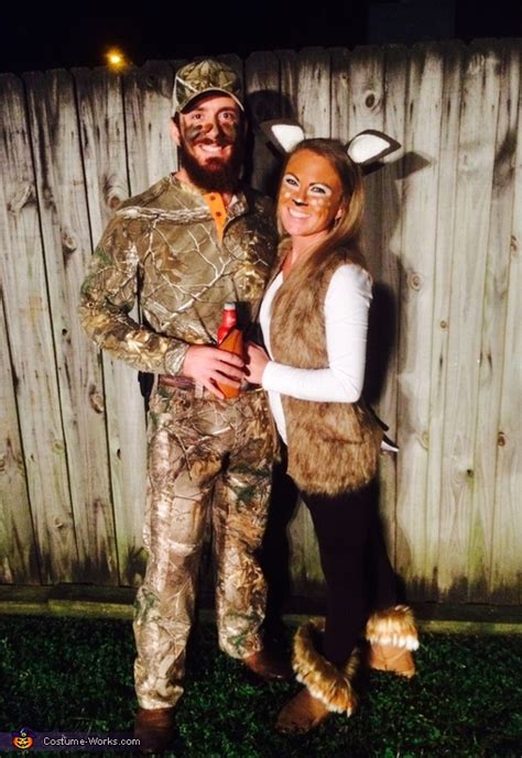 Deer and Hunter Couples Halloween Costume