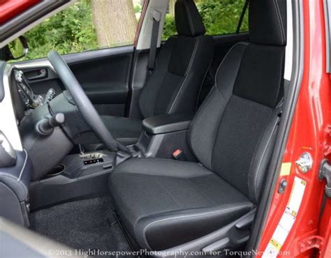 The front interior of the 2013 Toyota RAV4 XLE AWD | Torque News