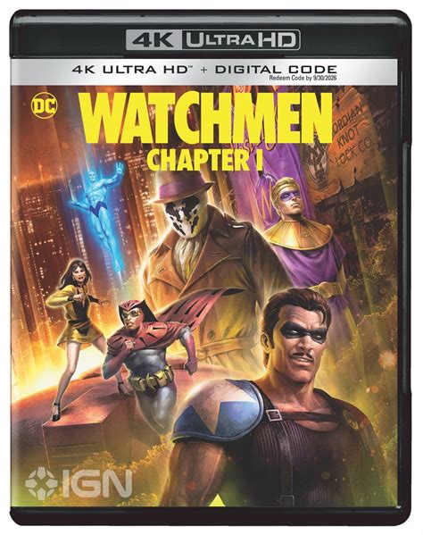 Watchmen Chapter I: Exclusive Trailer, Voice Cast, Boxart and Release Date