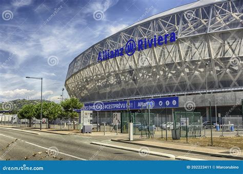 Allianz Riviera Stade De Nice, Cote D& X27;Azur, France Editorial Photo ...