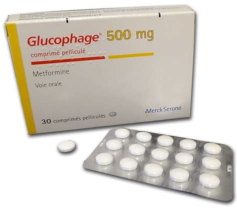 GLUCOPHAGE 500mg - VERSION TEXTE