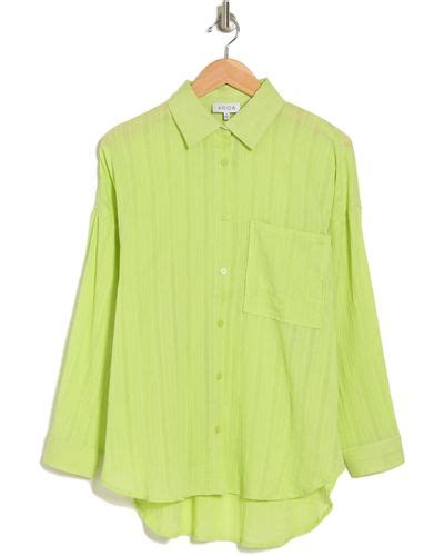 Green Vici Collection Tops for Women | Lyst