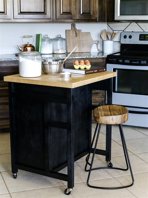 Fantastic Kitchen Island On Wheels Qvc Folding Cart