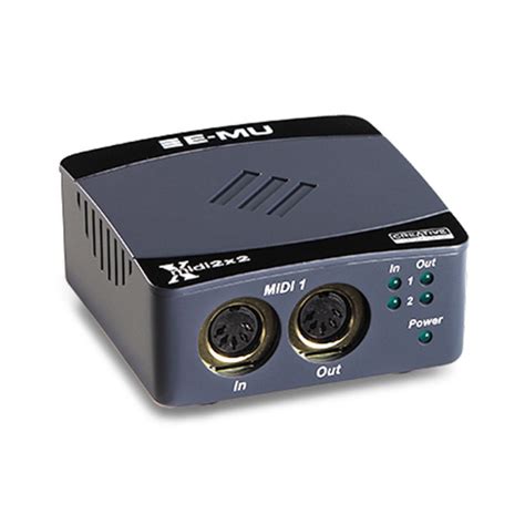 E-Mu Xmidi 2x2 32-Channel USB MIDI Interface at Gear4music